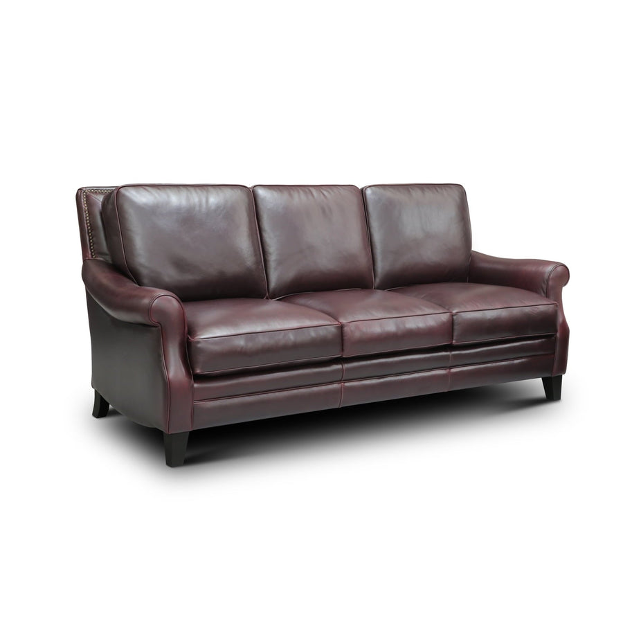 GTR Leather Adriana 100% Top Grain Traditional Sofa