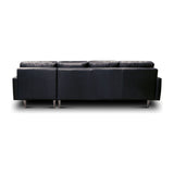 GTR Leather Skyline 100% Top Grain  Americana Sectional, Right Arm Chaise 5