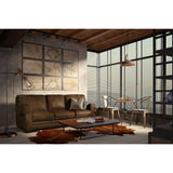 GTR Leather Cordova 100% Top Grain  Mid-century Sofa 4