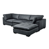 GTR Leather Uptown Sectional 3