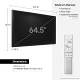 SAMSUNG 65-inch Class QLED 4K, Latest Model 2