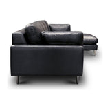 GTR Leather Skyline 100% Top Grain  Americana Sectional, Right Arm Chaise 4