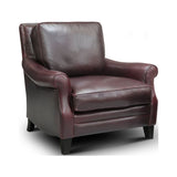 GTR Leather Adriana 100% Top Grain  Traditional Armchair 1