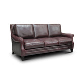 GTR Leather Adriana 100% Top Grain  Traditional Sofa 1