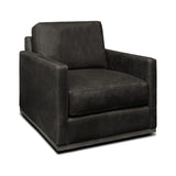 GTR Leather Monterrey 100% Top Grain  Modern Americana Swivel Armchair 1