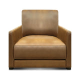 GTR Leather Raffa 100% Top Grain  Contemporary Club Armchair 3