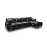 GTR Leather Skyline 100% Top Grain  Americana Sectional, Right Arm Chaise 1