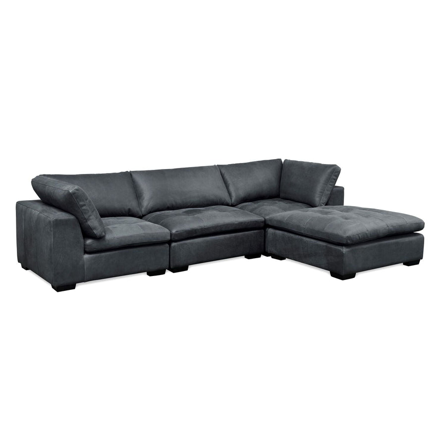 GTR Leather Uptown Sectional