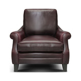 GTR Leather Adriana 100% Top Grain  Traditional Armchair 3